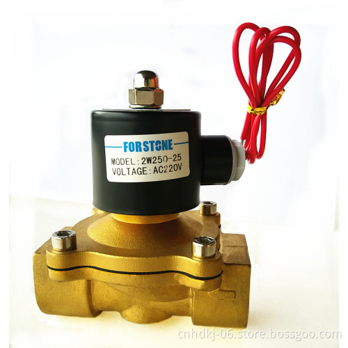 220V AC Orifice Electronic 25mm solenoid valve for water